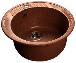 Granfest Мойка кухонная Rondo GF-R520 Красный Марс – фотография-1